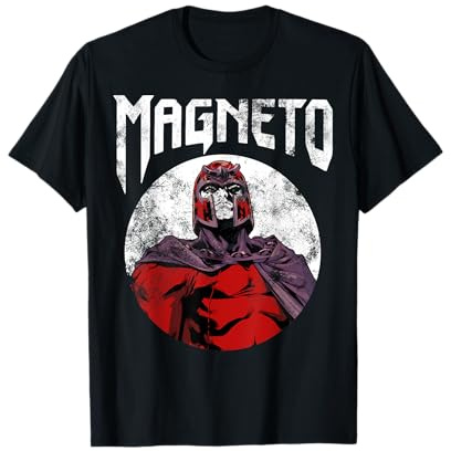 Marvel X-Men Magneto Classic Retro Rock Band T-Shirt
