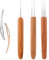 5 Stücke Dreadlocks Häkelnadel Schmuck Häkeln Werkzeug Set Enthält Dreadlocks Häkelnadel Werkzeug Dreadlocks Extension Crochet Tool 3 Stücke Haargeflecht Handwerkslock Haar