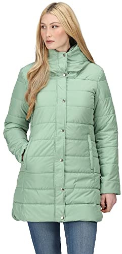 Regatta Women's Pamelina Baffled Quilted Jackets, Basil, 10 UK