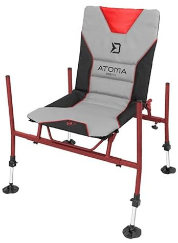 Delphin ATOMA Race Base Feeder Sessel Armchair Feeder Chair Angelsessel Red/Black Edition 2022