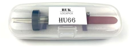 QiDAi HU66 Outil de crochetage de serrure à ouverture rapide pour serrure de voiture HU66