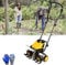 SEVEEZ Motoculteur de Jardin électrique, cultivateur électrique Silencieux 2400 W, Largeur de Travail 45 cm, Profondeur de Travail 22 cm, Vitesse 420 TR/Min