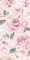 Rasch Papier peint 201345 - Rose - Avec fleurs roses - Papier peint floral - 10,05 m x 0,53 m (L x l)