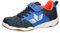 Lico Unisex Kinder Sport Vs Hallenturnschuhe, Marine Blau Orange, 37 EU
