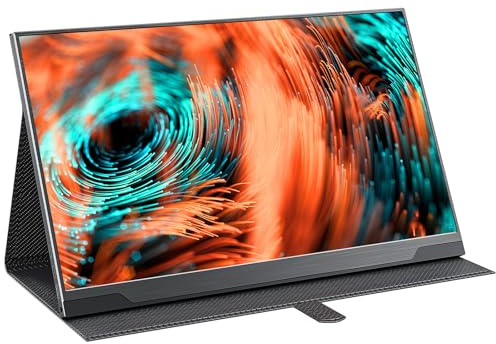 cocopar Moniteur Portable – écran de Jeu amélioré 17,3 1080p HDR 100% sRGB FreeSync USB-C avec Mini HDMI de Type C pour Xbox, PS4, Ordinateur Portable, PC, Mac, Surface, Montage VESA (Reconditionné)