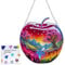 CAYUDEN Diamond Painting Girlande Kranz Set, Diamond Painting Apple Anhänger DIY Diamant Painting mit Kette Wand Kunst Anhänger Für Erwachsene Tür Dekorationen Diamant Malerei Garten Fenster Tür Deko