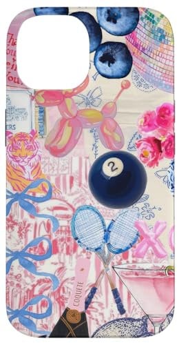iPhone 14 Cute Coquette Collage Scrapbook Preppy Aesthetic Case