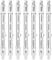 Jaenmsa r7s Halogen Light Bulbs, 7 Packs r7s Bulb 118mm Dimmable 230V 400w Halogen Bulbs, Tungsten Linear Light Bulb, 4000lm 2700K Warm White Floodlight Bulb, J118 Security Light Bulb(400w)