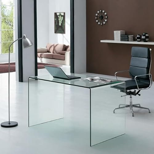Escritorio de cristal Office Glass 100 x 70 x 75