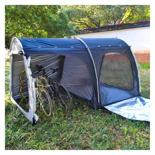 Tente de vélo avec filet de ventilation – Abri de rangement extérieur pour vélo protège contre le vent, la pluie, la neige et la poussière