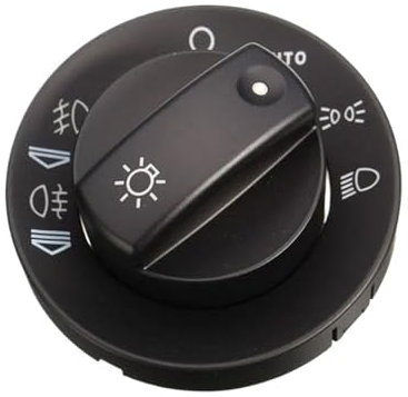 LHVHPKUKAN Autoscheinwerfer-Nebelscheinwerferschalter-Abdeckkappe mit automatischer Funktion 8E0941531B Passend for Audi A4 S4 8E B6 B7 2000-2007 Reparatursatz Zubehör