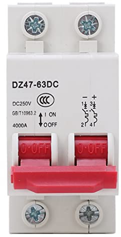 Akozon 63A Dc-Leistungsschalter 250V für Pv-Solaranlagen