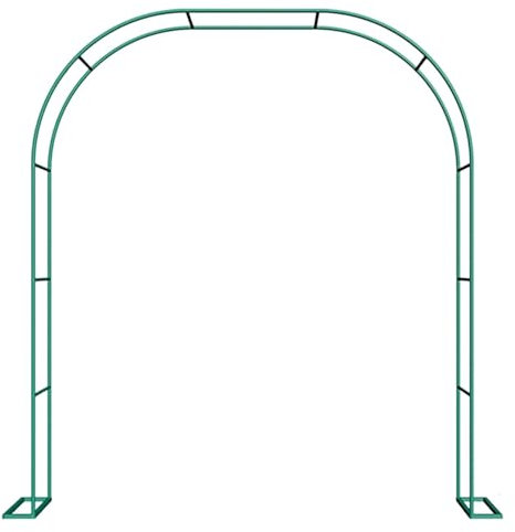 Metall Gartenbogen Pergola für Clematis Klettern Unterstützung wetterfest Spalier und Hochzeit Bogen