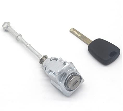 HUVNEXA Barillet de Cylindre de Serrure de Porte Avant Gauche, for citroën, C5, Peugeot, 308 Serrure de Porte de Voiture