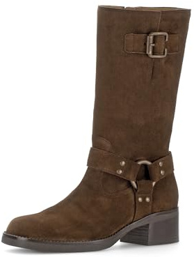 Gabor Damen Biker Boots, Frauen Stiefeletten