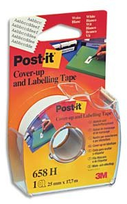 3M Korrektur-Abdeckband Im Abroller 25,4Mmx18M