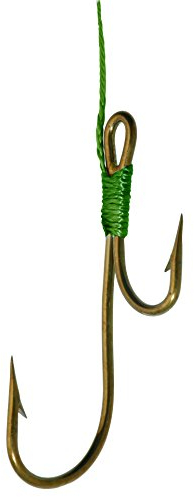Camtec® Premium Haken - Zander, ryder geflochten 80 cm, Gr. 4