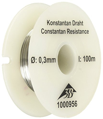 3B Scientific U8495532 Konstantan-Draht, 0,3 mm/100 m