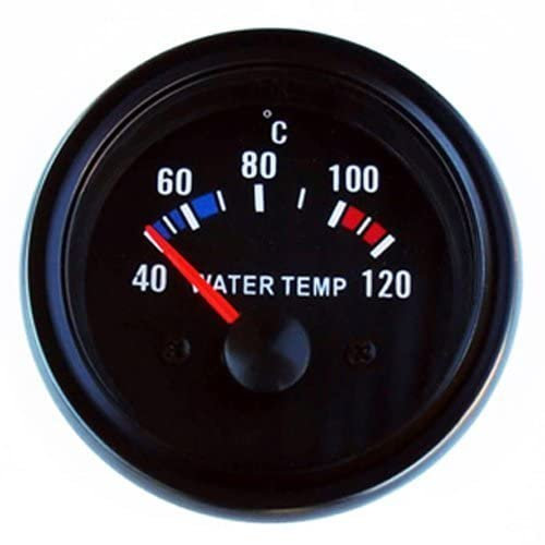 Wassertemperatur Anzeige 52mm Retro Oldschool Zusatzinstrument Zusatzanzeige Instrument universal