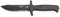 Eickhorn Kampfmesser Aviator III, Kohlenstoffstahl, Glasfaserverstärktes Nylon, 27 cm, 225 g, Schwarz, Survival, Made in Germany