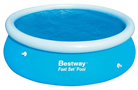 BESTWAY- 12FT FOOT FAST SET SOLAR POOL COVER (POOL NOT INCLUDED) BW58062