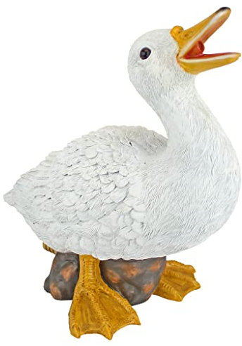 Design Toscano QM2855000 Wasserspeier „Quacks, die Gans“