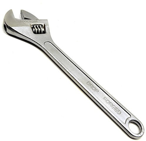 AB Tools 18 (455 mm) Adjustable Spanner/Wrench Monkey Plumbers Wrench (0-55 mm) TE178