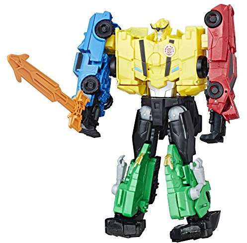 Transformers Toys Autobot Team Combiner Pack - 4 Figuren Geschenkset - Kombinieren Sie es zu einem Super Roboter - ab 6 Jahren - 21,6 cm (Amazon Exclusive)