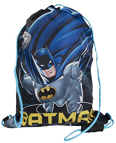 DC Comics Batman Trainer Bag Gym Tote, 40 cm, Black