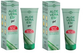 2 x Aloe Vera Gel 99,9% 100 ml Beruhigend und beruhigend - Esi