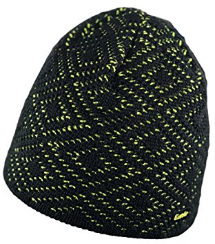 Eisbär Mütze Effekt Strickmütze (schwarz/grün)