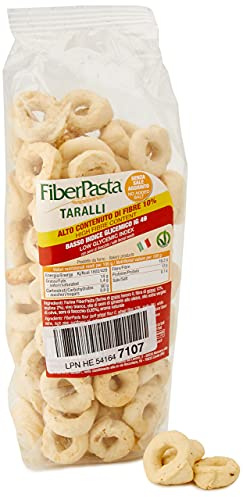 FIBERPASTA Taralli a Basso Indice Glicemico - 250 g