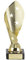 Personalised Engraved 6 3/4 Inch (17cm) Festival Gold Trophy. Personalise the brass plaque with the Winners name, competition name/team name and date.