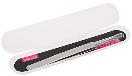 Pince à points noirs, Pince à épiler de précision incurvée professionnelle en acier inoxydable Dissolvant de points blancs pour les boutons d'acné, les comédons, les imperfections ou l'élimination des