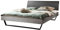 Hasena Industrial Style Bett Clyo 25 Beton Nachbildung 180x200