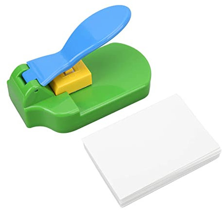 Puzzle Maker Machine Cutter, DIY Jigsaw Puzzle Making Machine with 10 Cardboard Professional Light ABS DIY Puzzle Mini Tool Crafts Jigsaw Puzzles Scrapbooking