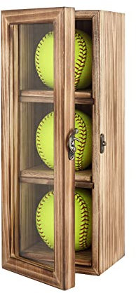 Freezing point 22,9 cm Baseball 30,5 cm Softball Vitrine