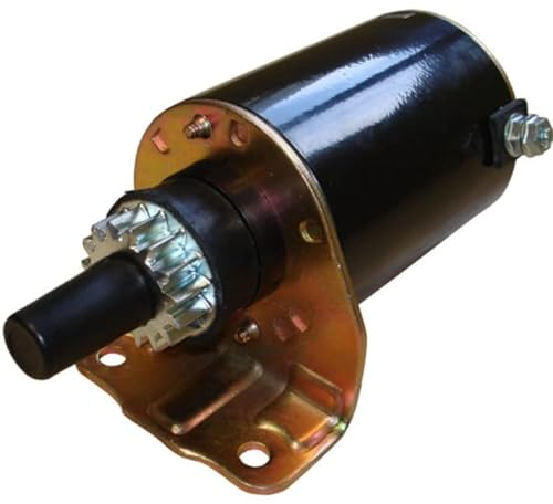 Pièces remplaçables- 691564 DÉMARREUR 12V CCW 15T Compatible avec CUB CADET BRIGGS & STRATTON 16HP ~ 21HP TRACTEUR TONDEUSE M143512 C2881 72881 10709 435-295