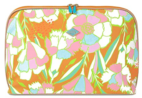 Oilily Chelsey Cosmetic Bag Carnation Sudan Brown