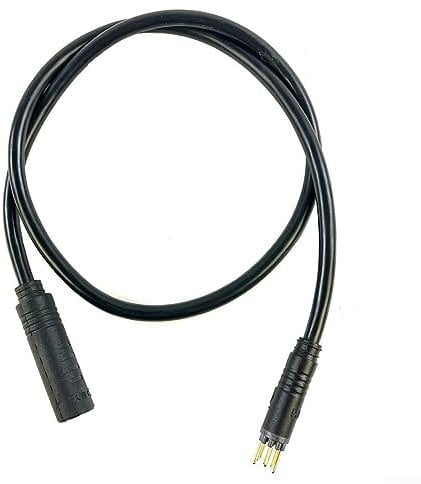 YUANGANG Black ABS Motor Cable For 60Cm Julet 9 Pin Motor Extension Cable Waterproof Female To Male Wire For E-Bike