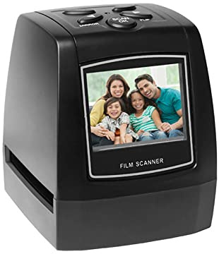CalmGeek Portable Negative Film Scanner 35mm 135mm Slide Film Converter Photo Digital Image Viewer with 2.4