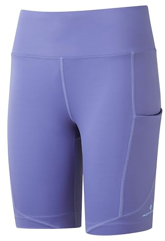 Ronhill Running, Wmn's Tech Stretch Short, DkPeriwinkle/Aquamint, Size 8