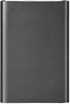 Jemora Disco Rigido Portatile ad Alta velocità USB 3.0 da 2 TB Disco Rigido Portatile SATA da 2,5 Pollici Trasmissione ad Alta velocità per PC Portatile Nero