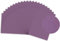 Sumico Tonzeichenpapier 50x70cm 50 Bogen schwarz I Bastelpapier 130g/m² I dickes Ton-Papier zum Basteln & Malen I Bastel-Pappe umweltfreundlich verpackt I Tonkarton bunt für Kinder, DIY (Lila)