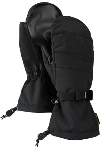 Burton Herren Snowboard Profile Fäustlinge, Modell 24-25, True Black, S