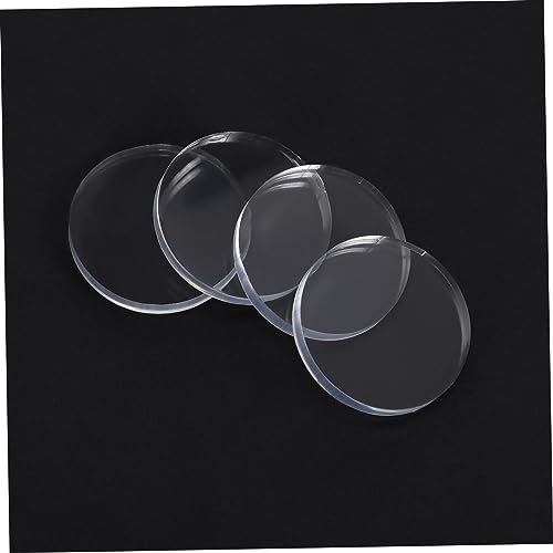 JECOMPRIS 10 Stück Glastisch Pads Anti Rutsch Abstandshalter Selbstklebende Saugnäpfe Für Glasplatten Dämpfer Für Tischplatten Unsichtbare Unterlegscheiben Transparent Und Stabil