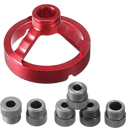 Guía de taladro vertical de 5/6/7/8/9/10 mm, acero inoxidable, esquina recta, plantilla localizadora de taladro en V para carpintería