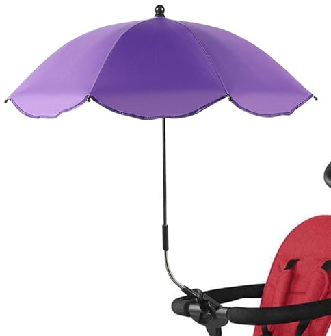 Kinderwagen Umbrella | Kinderwagen Parasol für Kinder, tragbarer UV | Schutz Kinderwagen Sonnenschatten Regenschirm mit einstellbar
