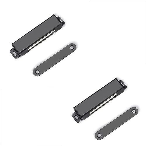 NUZBCPETR Magnetic Door Push Opener, Stainless Steel Cabinet Door Magnets Heavy Duty Drawer Magnetic Door Latches(Onecolor)