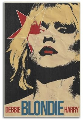 Bottlek Blondie Leinwand-Wandkunst, Dekoration, Wohnzimmer, modern, Familienschlafzimmer, 40 x 60 cm, ungerahmter Stil